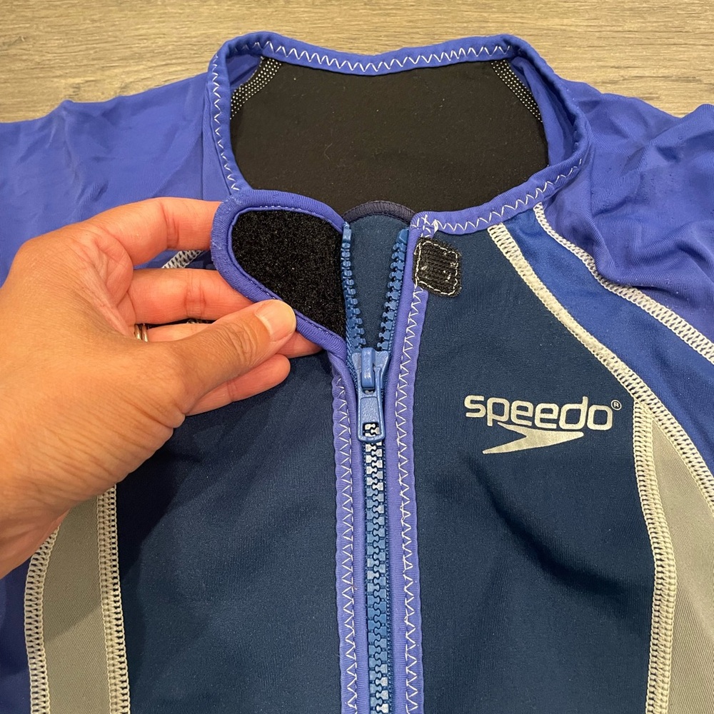 Blue Long Sleeve Rash Guard - Picture 4 of 6